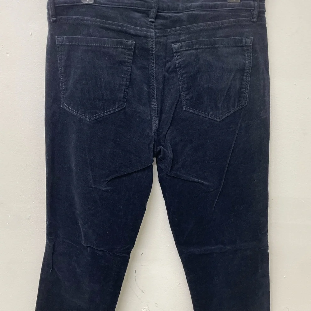 Ann Taylor Loft Pants Women Size 29/8 Blue, Corduroy, High Rise, Modern Skinny - Picture 3 of 7